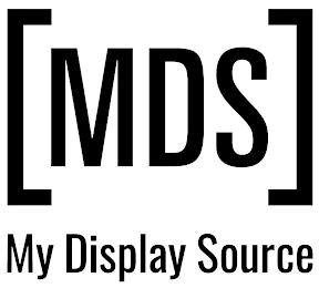 [MDS] MY DISPLAY SOURCE logo