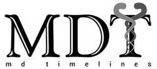 MDT MD TIMELINES logo