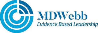 MDWEBB EVIDENCE BASED LEADERSHIP logo