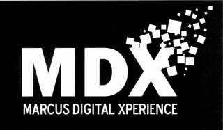 MDX MARCUS DIGITAL XPERIENCE logo