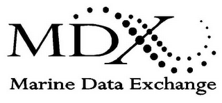 MDX MARINE DATA EXCHANGE logo