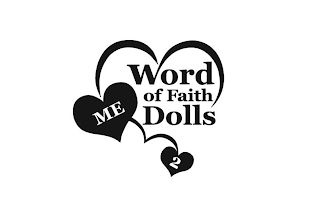 ME 2 WORD OF FAITH DOLLS logo