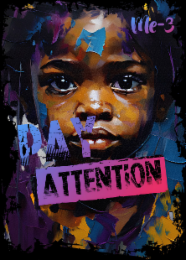 ME-3 PAY ATTENTION logo