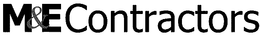 M&E CONTRACTORS logo