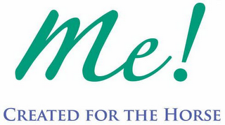 ME! CREATED FOR THE HORSE logo
