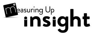 ME EASURING UP INSIGHT logo