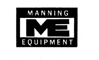 ME MANNING EQUIPMENT logo
