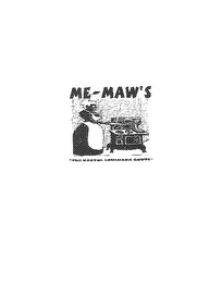 ME-MAW'S "THE KREYOL LOUISIANA GOUTE" logo