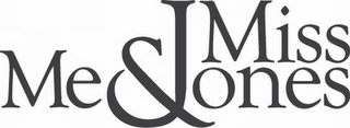 ME & MISS JONES logo