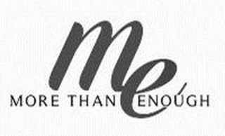 ME MORE THAN ENOUGH logo