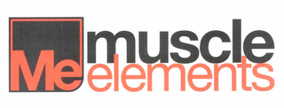 ME MUSCLE ELEMENTS logo