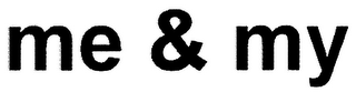 ME & MY logo