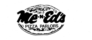 ME-N-ED'S PIZZA PARLORS logo