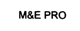 M&E PRO logo
