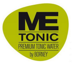 ME TONIC PREMIUM TONIC WATER BY BORNEY logo