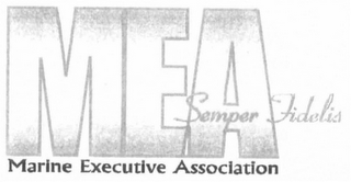 MEA MARINE EXECUTIVE ASSOCIATION SEMPERFIDELIS logo