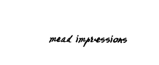 MEAD IMPRESSIONS logo