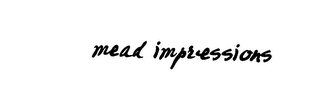 MEAD IMPRESSIONS logo