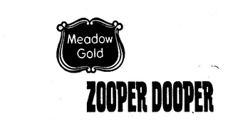 MEADOW GOLD ZOOPER DOOPER logo