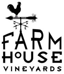 MEADOW TEXAS W N S E FARM HOUSE VINEYARDS logo