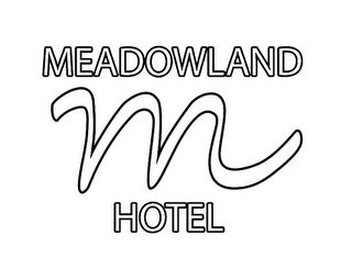 MEADOWLAND M HOTEL logo