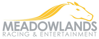 MEADOWLANDS RACING & ENTERTAINMENT logo
