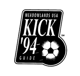 MEADOWLANDS USA KICK '94 GUIDE logo