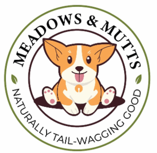 MEADOWS & MUTTS NATURALLY TAIL-WAGGING GOOD logo