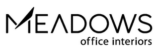 MEADOWS OFFICE INTERIORS logo