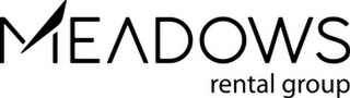 MEADOWS RENTAL GROUP logo