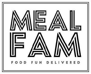 MEAL FAM: FOOD FUN DELIVERED logo