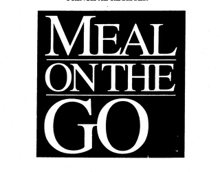 MEAL ON THE GO