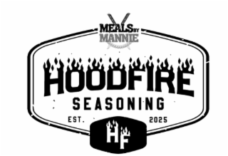 MEALS BY MANNIE HOODFIRE SEASONING EST. 2025 HF logo