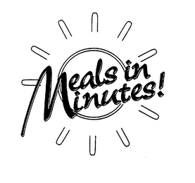 MEALS IN MINUTES! logo