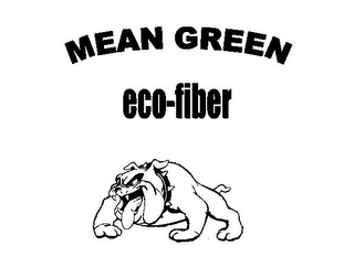 MEAN GREEN ECO-FIBER logo