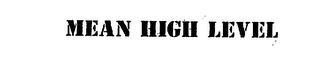 MEAN HIGH LEVEL logo
