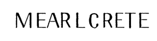 MEARLCRETE logo