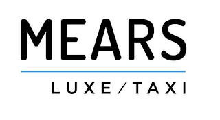 MEARS LUXE TAXI logo