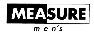 MEASURE MEN'S logo