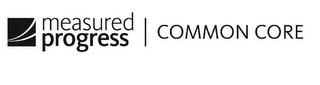 MEASURED PROGRESS COMMON CORE