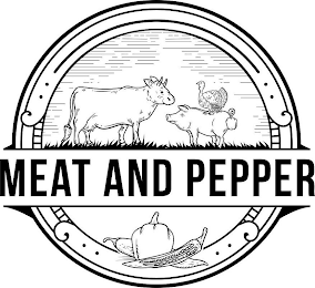 MEAT AND PEPPER logo