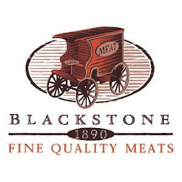 MEAT BLACKSTONE 1890 FINE QUALITY MEATS logo