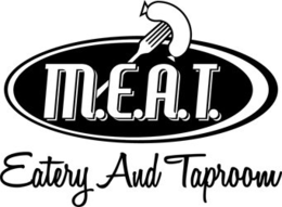 M.E.A.T. EATERY AND TAPROOM logo