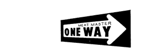 MEAT MASTER ONE WAY logo