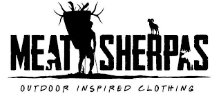 MEAT SHERPAS OUTDOOR INSPIRED CLOTHING logo