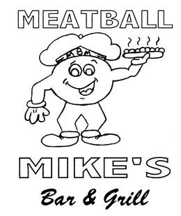 MEATBALL MIKE'S BAR & GRILL logo