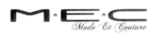 MEC MODE ET COUTURE logo