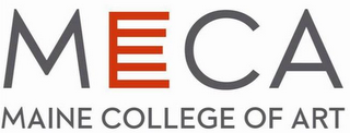 MECA MAINE COLLEGE OF ART logo