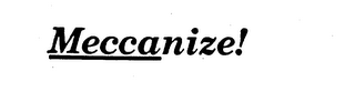 MECCANIZE! logo