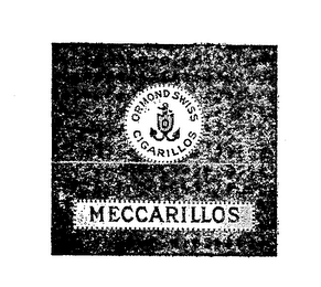 MECCARILLOS ORMOND SWISS CIGARILLOS logo